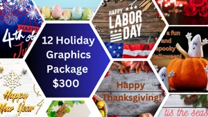 Social Media Holiday Ad Package