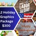 Social Media Holiday Ad Package