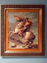 Framed Napoleon Picture