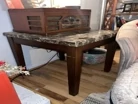 End Tables with Faux Marble Top