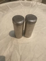 Salt and Pepper Dredgers 