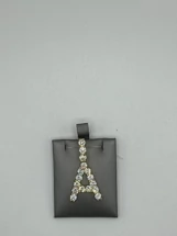 Silver "A" Pendant 