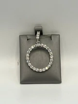 Silver "O" Pendant 