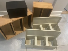 5 CD Holders 