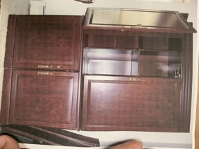Dresser W/ Shelves 
