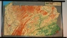 Map-Pennsylvania Raised Relief M
