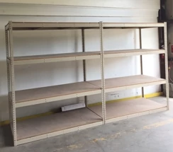 Wide Span Zip Lock Shelving