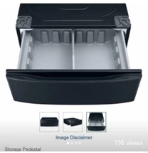 Samsung washer/dryer pedastal