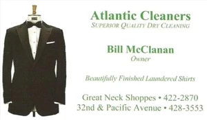 Atlantic Cleaners Gift Certificate