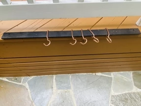 3ft by 2in Pot Rack