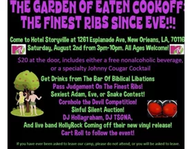 THE GARDEN OF EATEN COOKOFF