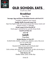 Old School Eats, LLC.