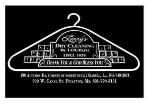 Larry's Dry Cleaning by Louis of Ms., Inc.