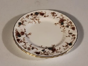 MINTON CHINA Ancestral 2 salad plates Rare Find England