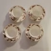 MINTON CHINA Ancestral  Set of 4 tea/coffee cups and saucers 