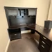 L Shape Desk with Hutch