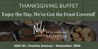 Thanksgiving Buffet at Nolé