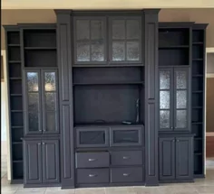 HUGE custom built entertainment center