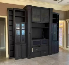 HUGE custom built entertainment center