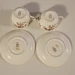 MINTON CHINA Ancestral  Set of 2 tea/coffee cups and saucers (4 pieces) Rare Find England