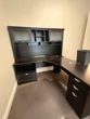 L Shape Desk with Hutch