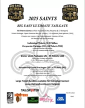 Big Easy Tailgate 2025