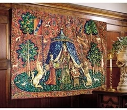 Mon Seul Desir Belgium Unicorn Tapestry