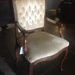 Antique Authentic French Antique Button & Tucked Back Louis XVI Style Accent/Side Chair