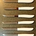 NEW Vintage QUIKUT STAINLESS STEEL SERRATED BLADE STEAK KNIVES SET/ 6